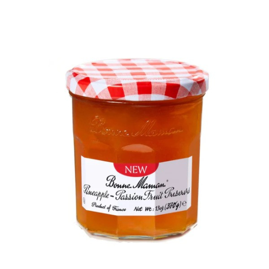 Bonne Maman Pineapple Passion Fruit Preserve 370g