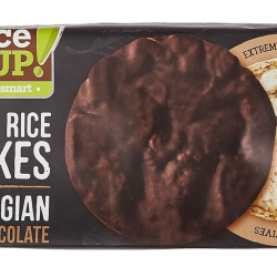 Rice Up Whole Grain Rice Cakes With Dark Belgian Chocolate 90g, Pack of 6
