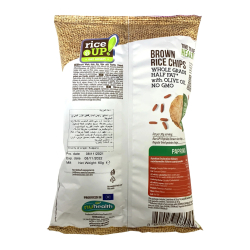 Rice Up Whole Grain Rice Chips Paprika Gluten free, No GMO 60g, Pack Of 12 Rice Up Whole Grain Rice Chips Paprika Gluten free, No GMO 60g, Pack Of 12