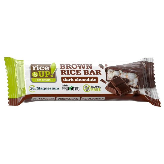 Rice Up Dark chocolate Bar 18g