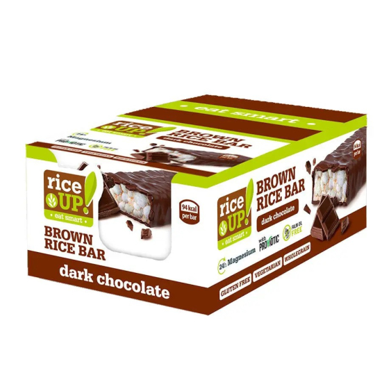 Rice Up Dark Chocolate Bar 20 x 18g