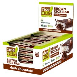 Rice Up Dark Chocolate Bar 20 x 18g Rice Up Dark Chocolate Bar 20 x 18g