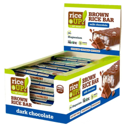 Rice Up Milk Chocolate Bar, 20 x 18g Rice Up Milk Chocolate Bar, 20 x 18g