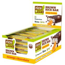 Rice Up Chocolate Orange Bar 20 x 18g Rice Up Chocolate Orange Bar 20 x 18g