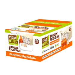 Rice Up Chocolate Caramel Bar 20 x 18g Rice Up Chocolate Caramel Bar 20 x 18g