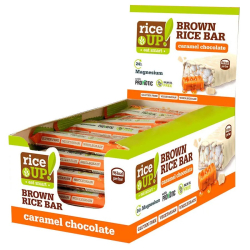 Rice Up Chocolate Caramel Bar 20 x 18g Rice Up Chocolate Caramel Bar 20 x 18g