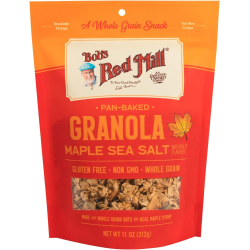 Bob's Red Mill Granola Maple Sea Salt, Gluten Free Whole Grain Non-GMO 312g, Pack Of 8 Bob's Red Mill Granola Maple Sea Salt, Gluten Free Whole Grain Non-GMO 312g, Pack Of 8