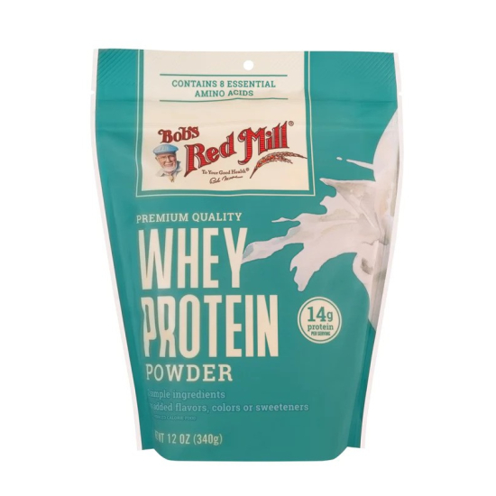 Bob's Red Mill Premium Quality Whey Protein Powder 340g