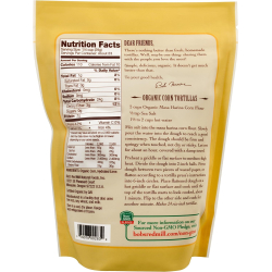 Bob's Red Mill Organic Golden Corn Masa Harina Flour, 680g, Pack Of 10 Bob's Red Mill Organic Golden Corn Masa Harina Flour, 680g, Pack Of 10