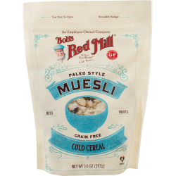 Bob's Red Mill Paleo Style Muesli, Grain Free, Cold Cereal Gluten Free 397g, Pack Of 6 Bob's Red Mill Paleo Style Muesli, Grain Free, Cold Cereal Gluten Free 397g, Pack Of 6