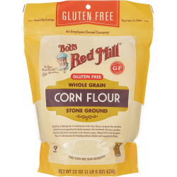 Bob's Red Mill Whole Grain Corn Flour Gluten Free, 624g, Pack Of 10 Bob's Red Mill Whole Grain Corn Flour Gluten Free, 624g, Pack Of 10