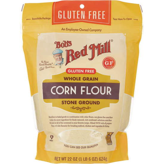 Bob's Red Mill Whole Grain Corn Flour Gluten Free, 624g