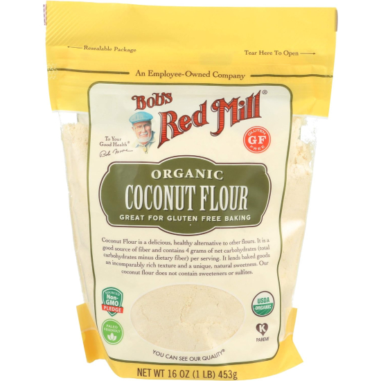 Bob's Red Mill Organic Coconut Flour, Gluten Free, 453g