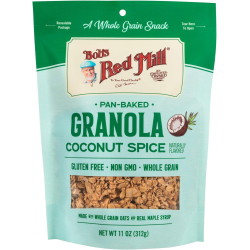 Bob's Red Mill Granola Coconut Spice , Gluten Free 312g, Pack Of 6 Bob's Red Mill Granola Coconut Spice , Gluten Free 312g, Pack Of 6