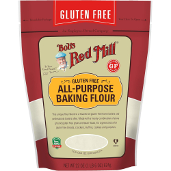 Bob's Red Mill All Purpose Baking Flour, Gluten Free Non-GMO 22 Oz (624g), Pack Of 6 Bob's Red Mill All Purpose Baking Flour, Gluten Free Non-GMO 22 Oz (624g), Pack Of 6