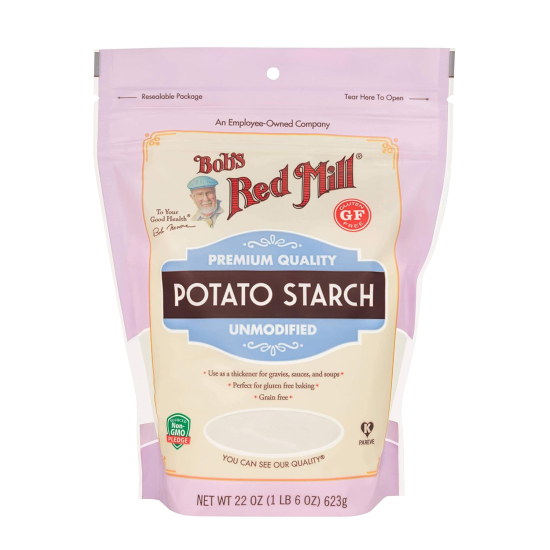 Bob's Red Mill Premium Quality Potato Starch Unmodified Gluten Free, Non-GMO 623g