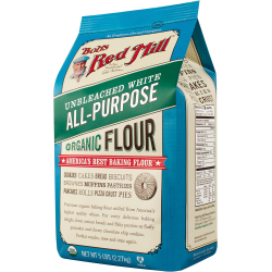 Bob's Red Mill Organic Unbleached All Purpose White Flour, 2.27 Kg, Pack Of 6 Bob's Red Mill Organic Unbleached All Purpose White Flour, 2.27 Kg, Pack Of 6