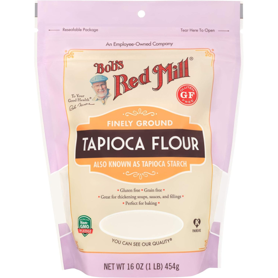 Bob's Red Mill Finely Ground Tapioca Flour, Gluten Free, Non-GMO 454g