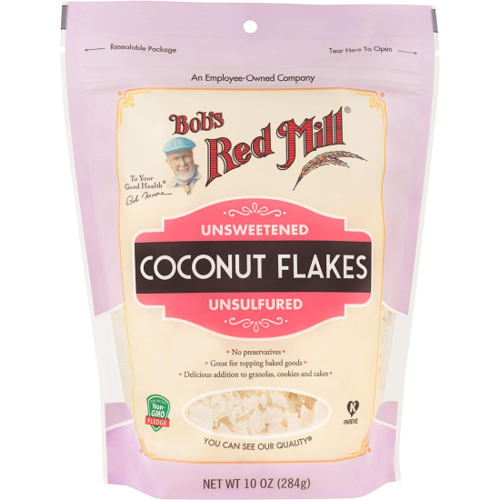 Bob's Red Mill Coconut Flakes Unsweetened Unsulfured, Non-GMO 284g