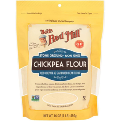 Bob's Red Mill Stone Ground Chickpea Flour Non-GMO 454g, Pack Of 8 Bob's Red Mill Stone Ground Chickpea Flour Non-GMO 454g, Pack Of 8