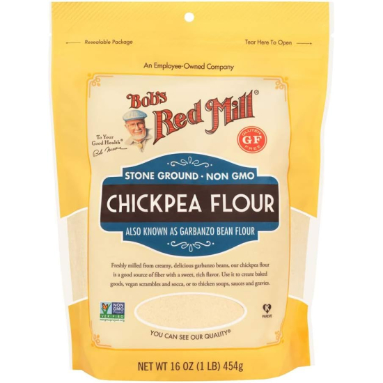 Bob's Red Mill Stone Ground Chickpea Flour Non-GMO 454g