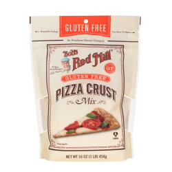 Bob's Red Mill Pizza Crust Mix Gluten Free, 16 Oz (454g), Pack Of 8 Bob's Red Mill Pizza Crust Mix Gluten Free, 16 Oz (454g), Pack Of 8