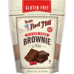 Bob's Red Mill Brownie Mix, Gluten Free 595g, Pack Of 6 Bob's Red Mill Brownie Mix, Gluten Free 595g, Pack Of 6