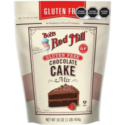 Bob's Red Mill Chocolate Cake Mix, Gluten Free 454g, Pack Of 6 Bob's Red Mill Chocolate Cake Mix, Gluten Free 454g, Pack Of 6