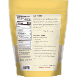 Bob's Red Mill Stone Ground Teff Flour Whole Grain Gluten Free, Non-GMO 567g, Pack Of 8 Bob's Red Mill Stone Ground Teff Flour Whole Grain Gluten Free, Non-GMO 567g, Pack Of 8