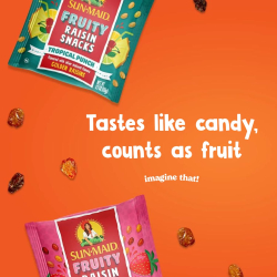 Sun-Maid Fruity Raisin Snacks Sour Strawberry Golden Raisins 7 Pouches 20g Sun-Maid Fruity Raisin Snacks Sour Strawberry Golden Raisins 7 Pouches 20g