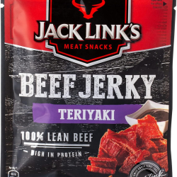 Jack Link’s Beef Jerky Teriyaki High Protein Meat Snack Dried Halal Beef 70g Jack Link’s Beef Jerky Teriyaki High Protein Meat Snack Dried Halal Beef 70g