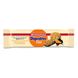 Digestive Bar With Orange And Dark Chocolate 28g, Pack Of 12 Digestive Bar With Orange And Dark Chocolate 28g, Pack Of 12