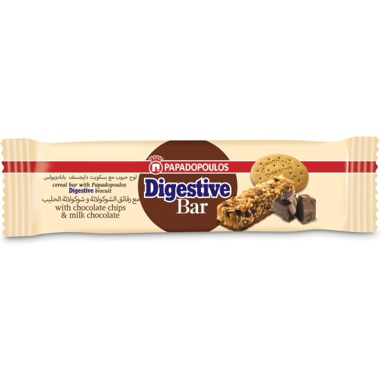 Digestive Bar With Chocolate 5 x 28g