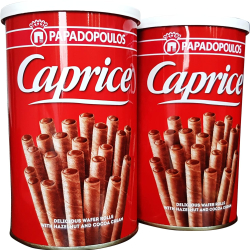 Caprice Chocolate Wafers Rolls (Classic) 2x250g