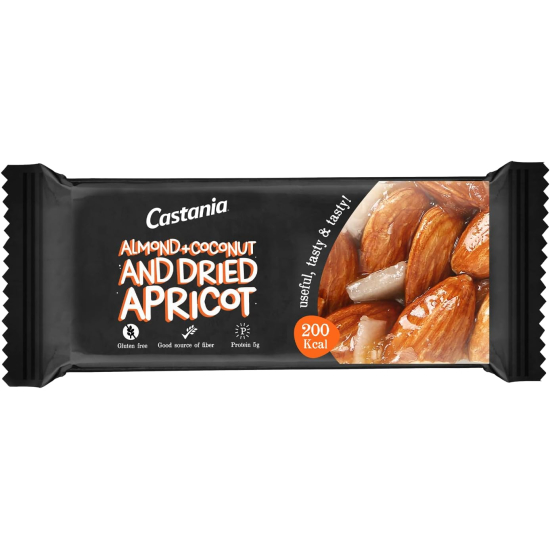 Castania Almonds & Coconuts No Added Sugar Healthy Bar 38g