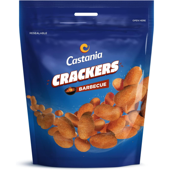 Castania Peanuts Coated Barbecue Nuts 100g