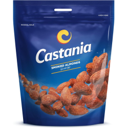 Castania Almonds Smoked Nuts 100g, Pack Of 12 Castania Almonds Smoked Nuts 100g, Pack Of 12