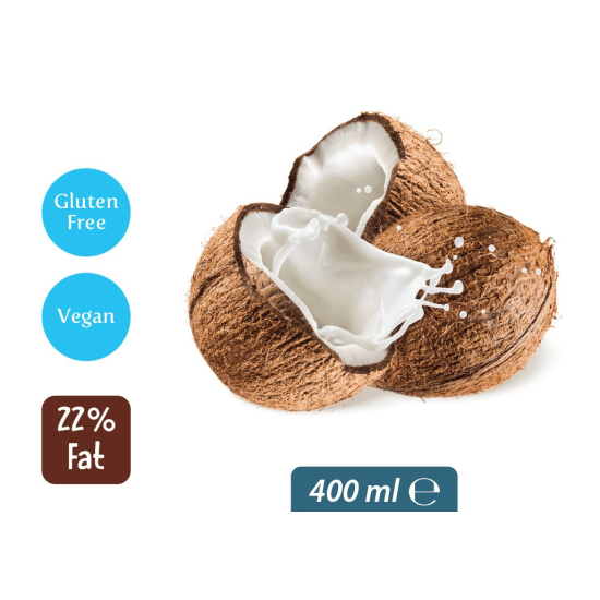 Meadows Organic Coconut Cream 400 ml