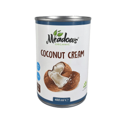 Meadows Organic Coconut Cream 400 ml Meadows Organic Coconut Cream 400 ml