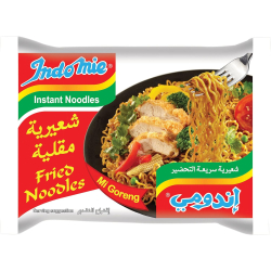 Indomie Instant Fried Noodles With Seasoning Powder and Sauce (Pack of 5 - 80g Each) Indomie Instant Fried Noodles With Seasoning Powder and Sauce (Pack of 5 - 80g Each)