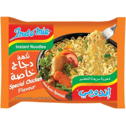 Indomie Instant Noodles, Halal Certified, Special Chicken Flavor (Pack of 5 -75g Each) Indomie Instant Noodles, Halal Certified, Special Chicken Flavor (Pack of 5 -75g Each)