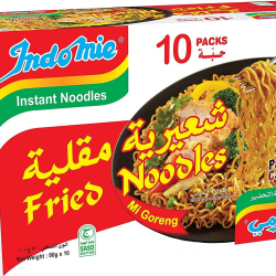 Indomie Instant Fried Noodles  (Pack of 10 80g Each) Indomie Instant Fried Noodles  (Pack of 10 80g Each)