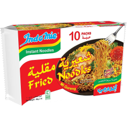 Indomie Instant Fried Noodles  (Pack of 10 80g Each) Indomie Instant Fried Noodles  (Pack of 10 80g Each)