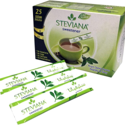 Steviana Natural Sweetener From Stevia Leaves - 37.5g (25 Sachets x 1.5g) Steviana Natural Sweetener From Stevia Leaves - 37.5g (25 Sachets x 1.5g)