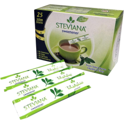 Steviana Natural Sweetener From Stevia Leaves - 37.5g (25 Sachets x 1.5g) Steviana Natural Sweetener From Stevia Leaves - 37.5g (25 Sachets x 1.5g)