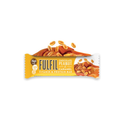 Fulfil Chocolate Peanut & Caramel  Vitamin And Protein Bar 55g, Pack Of 6 Fulfil Chocolate Peanut & Caramel  Vitamin And Protein Bar 55g, Pack Of 6
