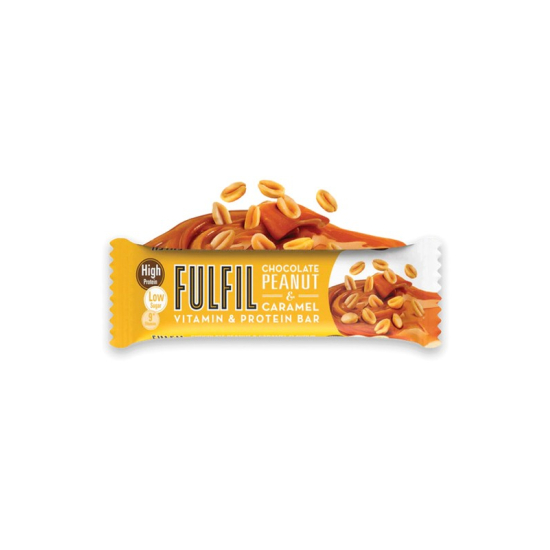 Fulfil Chocolate Peanut & Caramel  Vitamin And Protein Bar 55g