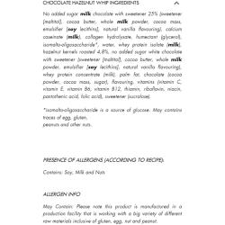 Fulfil Chocolate Hazelnut Whip Vitamin And Protein Bar 15 x 55g