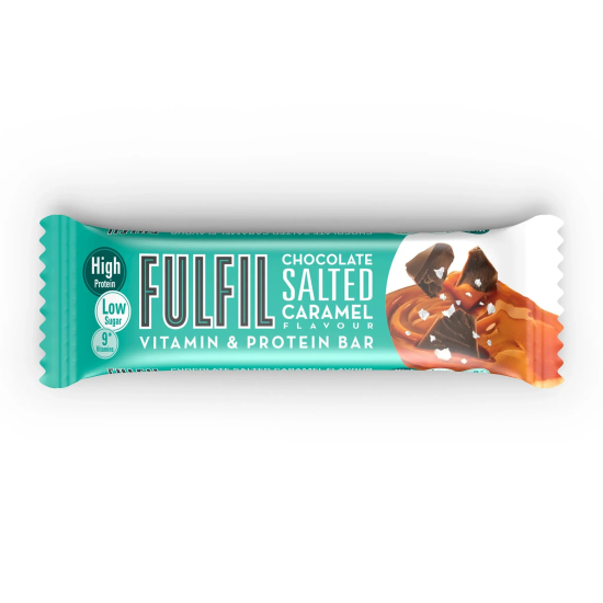 Fulfil Chocolate Salted Caramel Vitamin And Protein Bar 15 x 55g