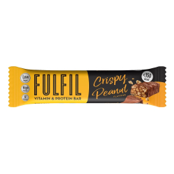 Fulfil Crispy Peanut Flavour Vitamin & Protein Bar 37g, Pack Of 12